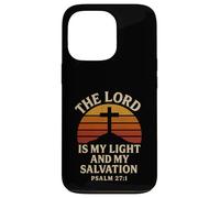 Il Signore è la mia luce e la mia salvezza Salmo 27:1 Christian Custodia per iPhone 13 Pro