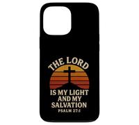Il Signore è la mia luce e la mia salvezza Salmo 27:1 Christian Custodia per iPhone 13 Pro Max