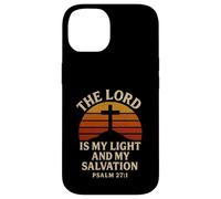 Il Signore è la mia luce e la mia salvezza Salmo 27:1 Christian Custodia per iPhone 14