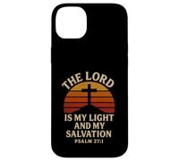 Il Signore è la mia luce e la mia salvezza Salmo 27:1 Christian Custodia per iPhone 14 Plus