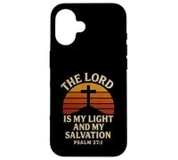 Il Signore è la mia luce e la mia salvezza Salmo 27:1 Christian Custodia per iPhone 16