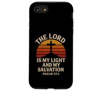 Il Signore è la mia luce e la mia salvezza Salmo 27:1 Christian Custodia per iPhone SE (2020) / 7 / 8