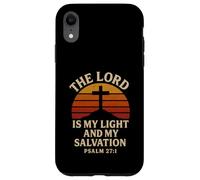 Il Signore è la mia luce e la mia salvezza Salmo 27:1 Christian Custodia per iPhone XR