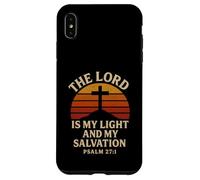 Il Signore è la mia luce e la mia salvezza Salmo 27:1 Christian Custodia per iPhone XS Max