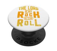 Il Signore è la mia roccia Questo papà prega PopSockets PopGrip Adesivo