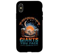 Il Signore è più grande dei giganti che affronti Custodia per iPhone X/XS