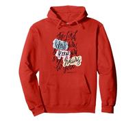 Il Signore Ti benedica e Ti Tiene - Scripture Design Num 6:24-25 Felpa con Cappuccio