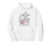 Il Signore Ti benedica Versetto della Bibbia Felpa con Cappuccio