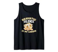 Il silenzio drammatico è il mio cardio Divertente K-drama Fan Kdrama Lover Canotta