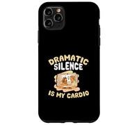 Il silenzio drammatico è il mio cardio Divertente K-drama Fan Kdrama Lover Custodia per iPhone 11 Pro Max