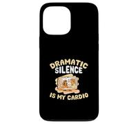 Il silenzio drammatico è il mio cardio Divertente K-drama Fan Kdrama Lover Custodia per iPhone 13 Pro Max