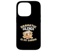 Il silenzio drammatico è il mio cardio Divertente K-drama Fan Kdrama Lover Custodia per iPhone 14 Pro