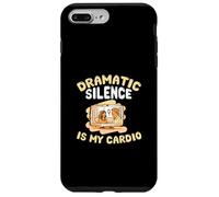 Il silenzio drammatico è il mio cardio Divertente K-drama Fan Kdrama Lover Custodia per iPhone 7 Plus/8 Plus