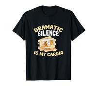 Il silenzio drammatico è il mio cardio Divertente K-drama Fan Kdrama Lover Maglietta