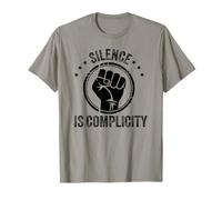 Il Silenzio è complicità Liberaldemocratici libertà Uguali Diritti Maglietta
