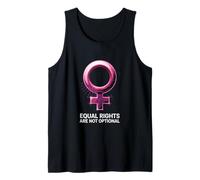 Il Simbolo femminista delle Donne Uguali Diritti Non è Facoltativo Canotta