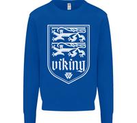 Il Simbolo Valknut Dei Vichinghi Valhalla Leoni Felpa Per Bambini