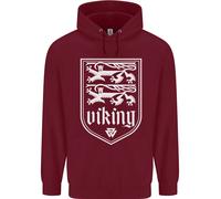 Il Simbolo Valknut Dei Vichinghi Valhalla Leoni Uomo Felpa