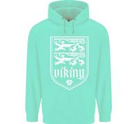 Il Simbolo Valknut Dei Vichinghi Valhalla Leoni Uomo Felpa