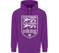 Il Simbolo Valknut Dei Vichinghi Valhalla Leoni Uomo Felpa