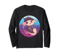 Il Simpatico Axolotl è Magico Il Simpatico e Magico Mago Maglia a Manica