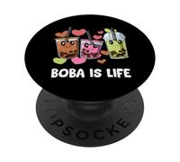 Il Simpatico Boba È La Vita Bubble Tea Bes-teas Kawaii PopSockets PopGrip Adesivo