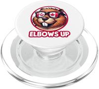 Il Simpatico Castoro Canadese Si Alza A Gomito Divertente PopSockets PopGrip per MagSafe