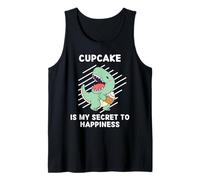 Il Simpatico Cupcake con Dinosauri è Il Mio Segreto per la Felicità | Dinosauri Canotta