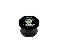 Il simpatico cupcake con dinosauri è il mio segreto per la felicità | Dinosauri PopSockets PopGrip Adesivo