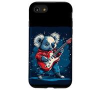 Il simpatico koala Bear brandisce la chitarra per un suono leggendario Custodia per iPhone SE (2020) / 7 / 8