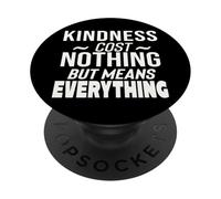 Il simpatico testo rosso caldo dice che i veri occhi PopSockets PopGrip Adesivo