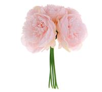Il simulazione del peony della pila di 1bunch 5piece fiorisce il colore rosa