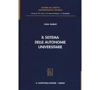 Il sistema delle autonomie universitarie