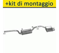 Il Sistema Di Silenziatori per FORD FOCUS 1.6 99HP 1998-2004
