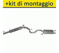 Il Sistema Di Silenziatori per SEAT IBIZA HATCHBACK 1.6 1.8 1.9 D 2.0 1993-1999