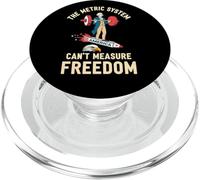 Il sistema metrico non può misurare la libertà divertente USA PopSockets PopGrip per MagSafe