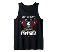 Il sistema metrico non può misurare la libertà - USA America 1776 Canotta