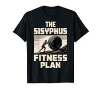 Il Sisyphus Fitness Plan Filosofia Mitologia greca Umorismo Maglietta