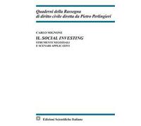 Il social investing. Strumenti negoziali e scenari applicativi