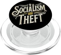 Il socialismo è furto pro capitalismo PopSockets PopGrip per MagSafe