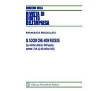 Il socio che non recede
