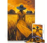 Il Sognatore dei Campi - Puzzle da 1000 pezzi per adolescenti - Stimola la memoria - Rilassante e divertente - Bordi precisi - Regalo premuroso 38x52cm
