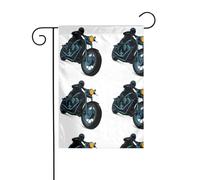 Il sogno moto YYHWHJDE Teenager Immagine dimensioni precise di questa bandiera da giardino è 30,5 x 45,7 cm, che è un rapporto d'oro accuratamente progettato. Si adatta perfettamente alla stragrande