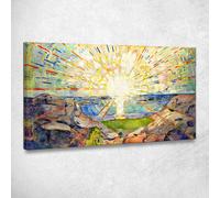 Il Sole 1911 Edvard Munch, em352 quadro stampato su tela