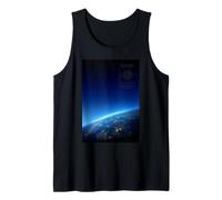 Il Sole della NASA tramonta Dietro Lo Spazio terrestre Canotta