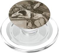 Il sonno della ragione produce mostri Francisco Goya Art PopSockets PopGrip per MagSafe