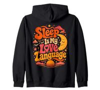 Il Sonno è Il Mio Linguaggio d'Amore Felpa con Cappuccio