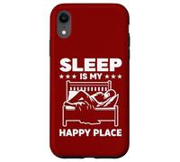 Il sonno è il mio posto felice Custodia per iPhone XR