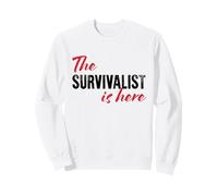 Il Sopravvissuto è Qui - Divertente Felpa