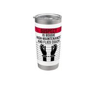 Il sospetto è bougie high maintence e vola sospetti dell"allenatore Bicchiere termico in acciaio inox doppia parete